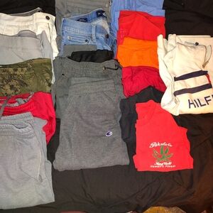 Assorted Clothing Bundle with Champion and Hilfiger